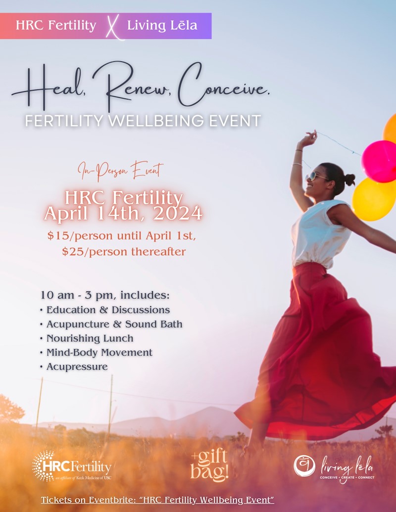HRC Fertility Wellbeing Event