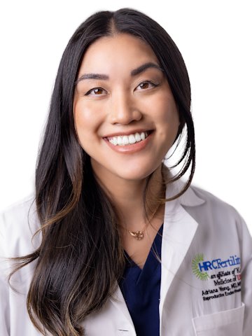 Dr. Adriana Wong, MD of HRC Fertility in Pasadena.