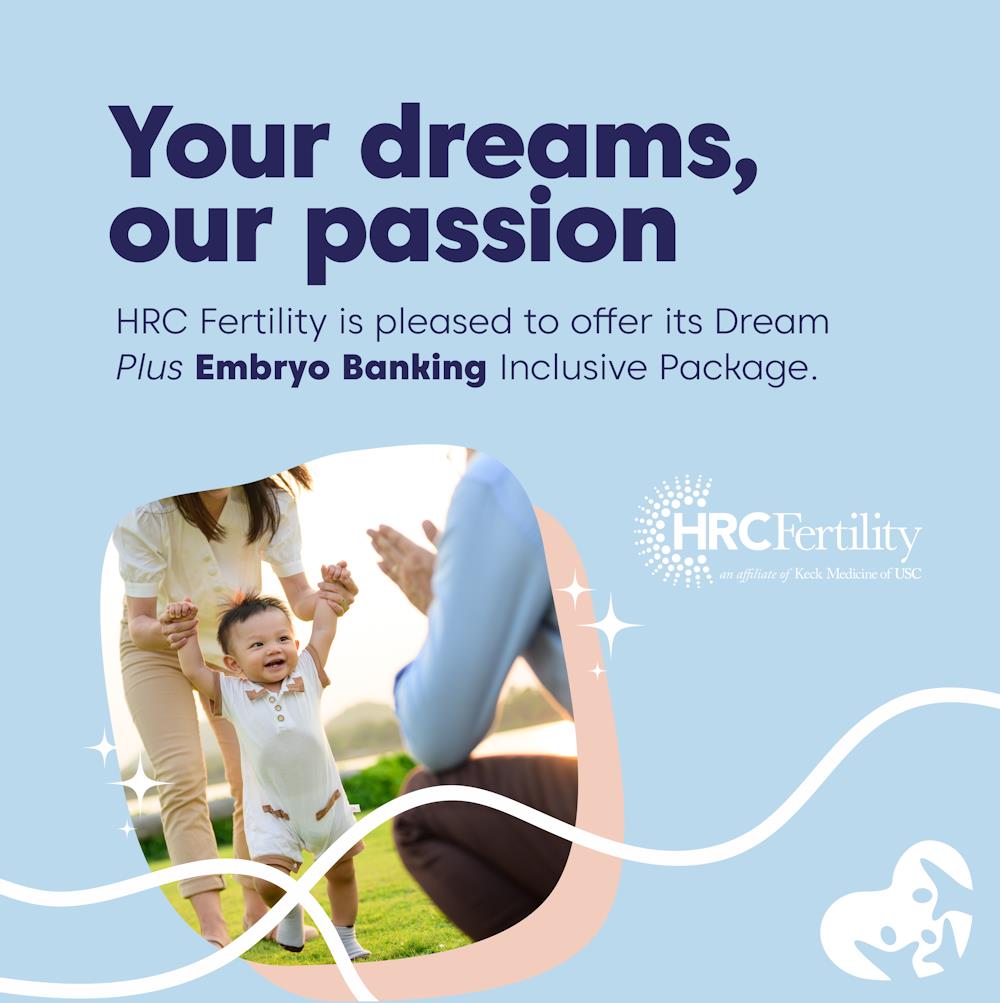 HRC Fertility announces the new Dream Plus package