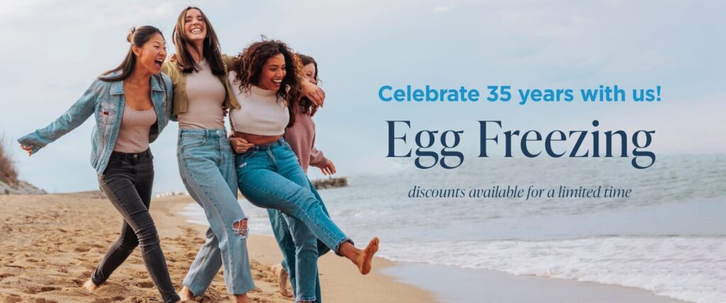 HRC Fertility 35th Anniversary Egg Freezing Promotion