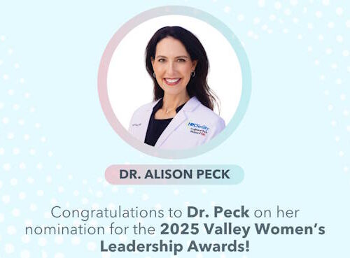 Dr. Alison Peck nominated for the 2025 Valley Women's Leadership award
