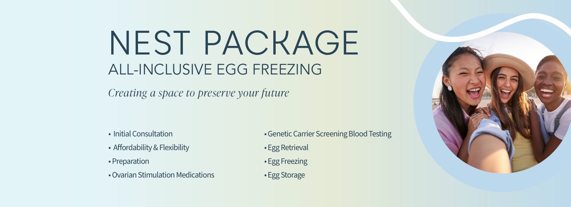 HRC Fertility Nest Egg Freezing Package