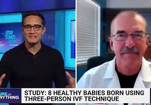 Dr. Richard Paulson featured on NBC News discussing 3 person IVF.