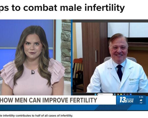 Dr. Coffler discusses Male Infertility on Evening+.